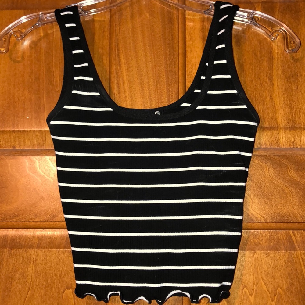 Stripped tank top